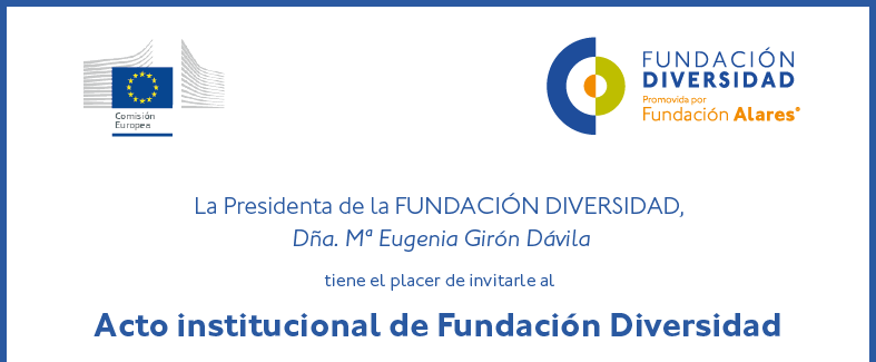 Invitación: Acto Institucional de la Fundación Diversidad - Fundacion  Diversidad