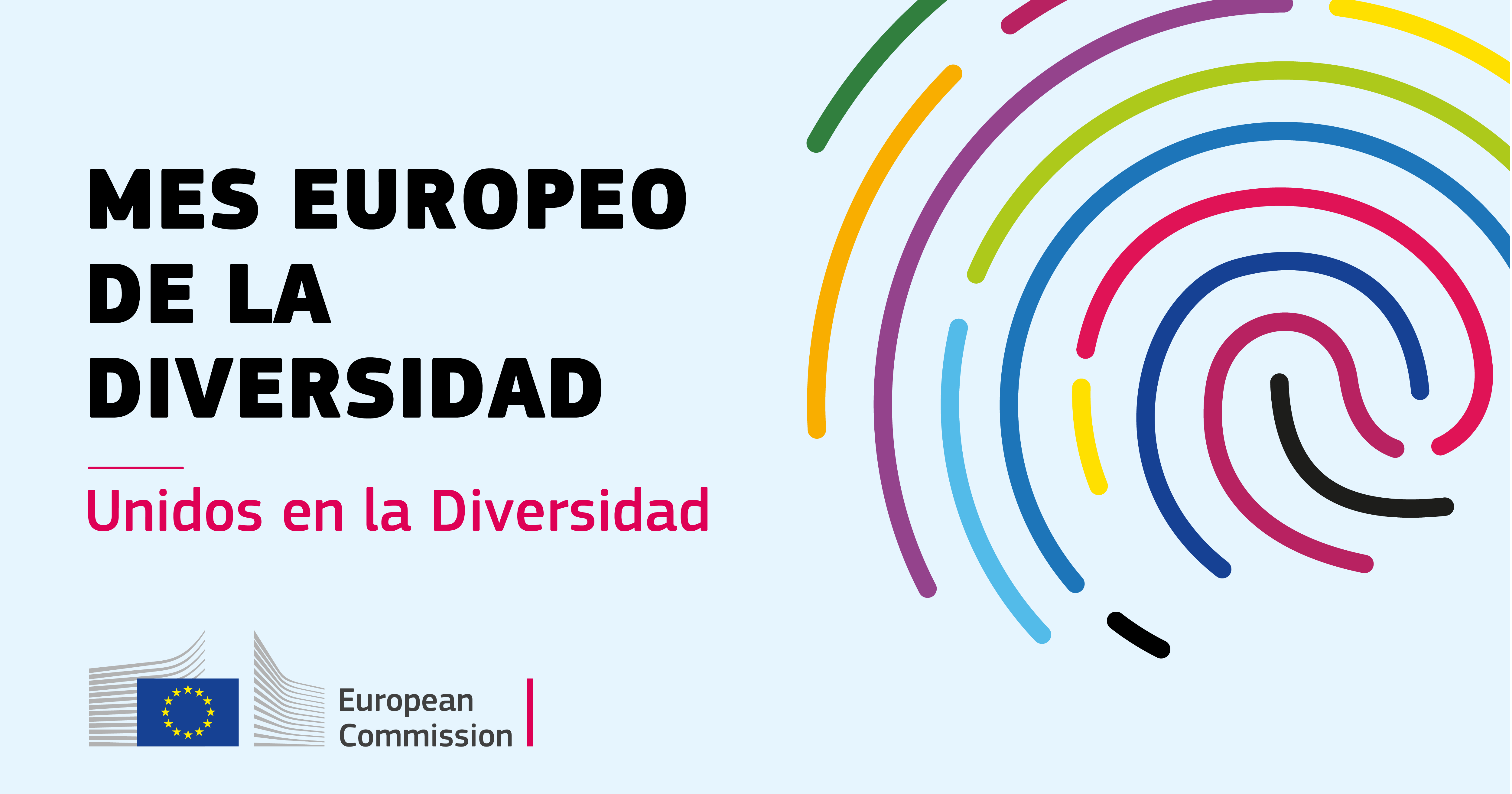 Logo del Mes Europeo de la Diversidad