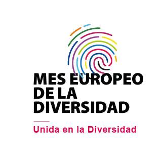 logotipo mes europeo de la diversidad