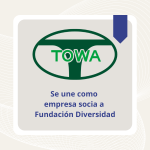 Towa, nueva socia de Fundación Diversidad